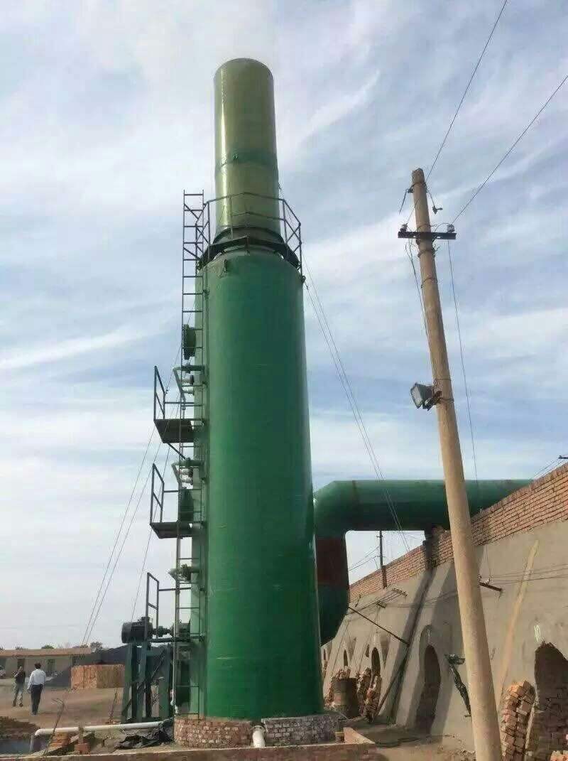 環保無毒玻璃鋼脫硫塔的行業適用性